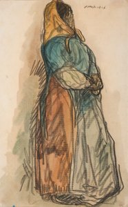En attente - Isidre Nonell
